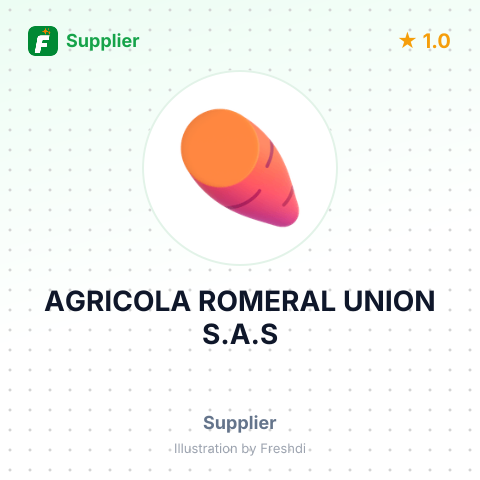 AGRICOLA ROMERAL UNION S.A.S – summary card, no photo uploaded yet