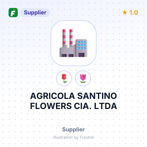 AGRICOLA SANTINO FLOWERS CIA. LTDA – summary card, no photo uploaded yet