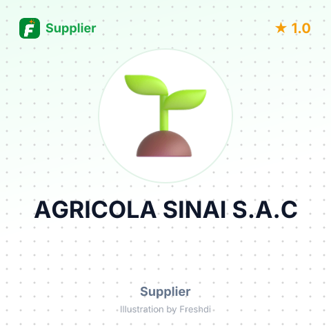AGRICOLA SINAI S.A.C – summary card, no photo uploaded yet