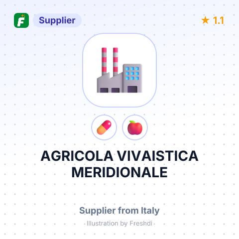 AGRICOLA VIVAISTICA MERIDIONALE – summary card, no photo uploaded yet