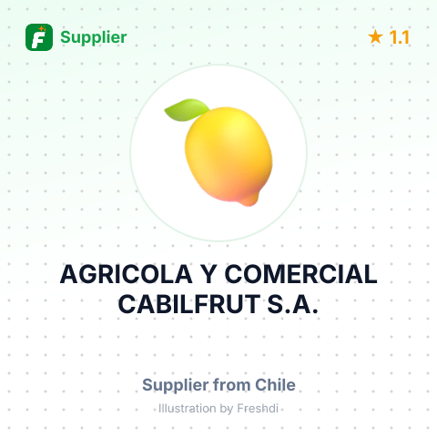 AGRICOLA Y COMERCIAL CABILFRUT S.A. – summary card, no photo uploaded yet