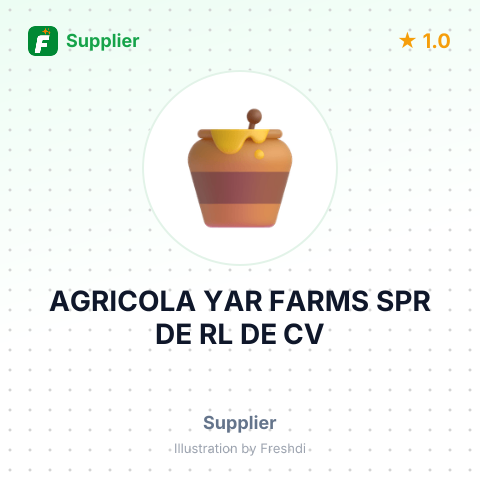 AGRICOLA YAR FARMS SPR DE RL DE CV – summary card, no photo uploaded yet