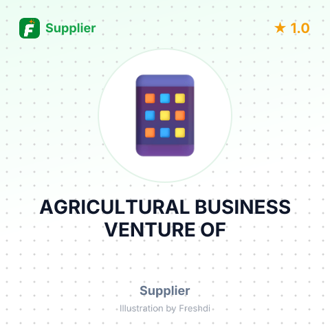 AGRICULTURAL BUSINESS VENTURE OF – summary card, no photo uploaded yet