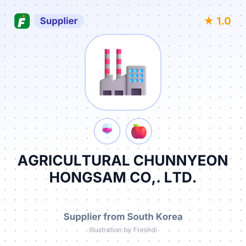 AGRICULTURAL CHUNNYEON HONGSAM CO,. LTD. – summary card, no photo uploaded yet