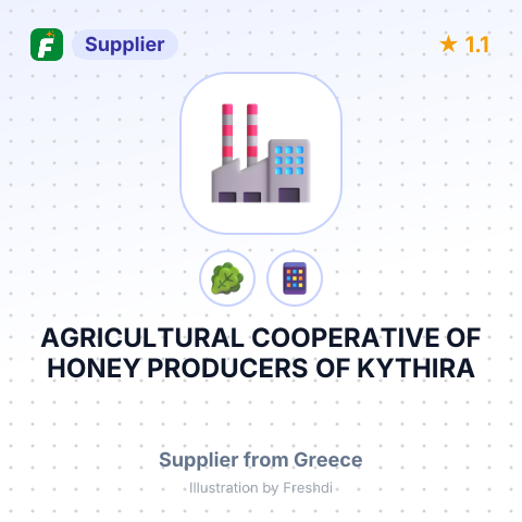 AGRICULTURAL COOPERATIVE OF HONEY PRODUCERS OF KYTHIRA – summary card, no photo uploaded yet