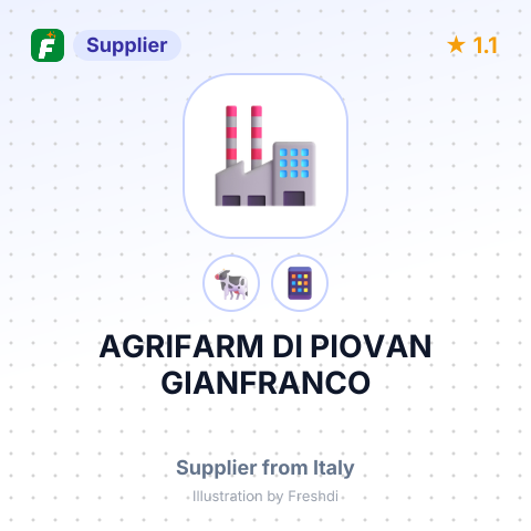 AGRIFARM DI PIOVAN GIANFRANCO – summary card, no photo uploaded yet
