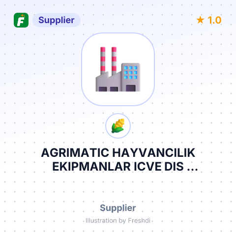 AGRIMATIC HAYVANCILIK EKIPMANLAR ICVE DIS TICAREISTANBUL – summary card, no photo uploaded yet