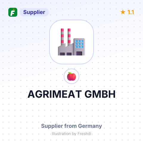AGRIMEAT GMBH – summary card, no photo uploaded yet