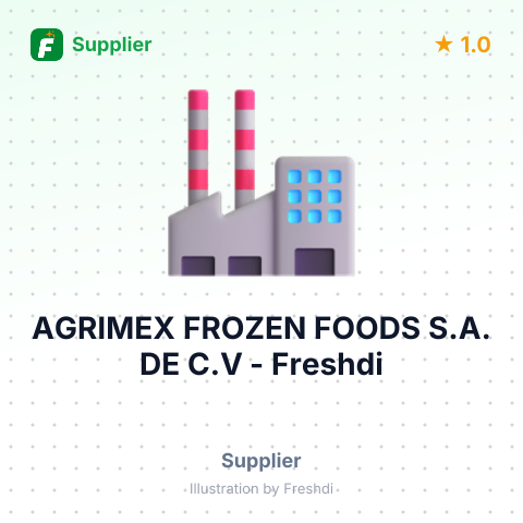 AGRIMEX FROZEN FOODS S.A. DE C.V – summary card, no photo uploaded yet