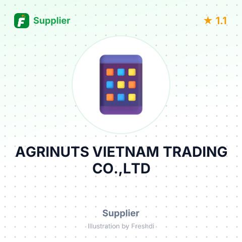 AGRINUTS VIETNAM TRADING CO.,LTD – summary card, no photo uploaded yet