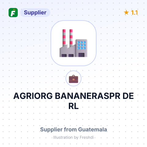 AGRIORG BANANERASPR DE RL – summary card, no photo uploaded yet