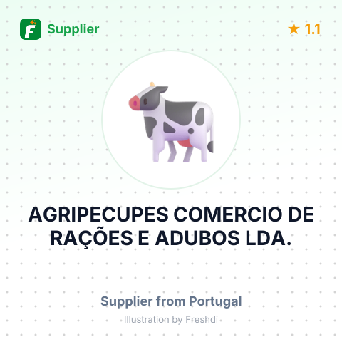 AGRIPECUPES COMERCIO DE RAÇÕES E ADUBOS LDA. – summary card, no photo uploaded yet