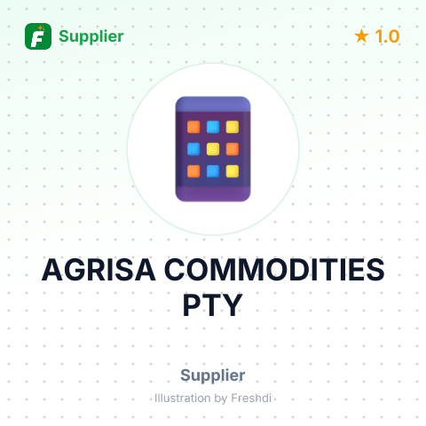 AGRISA COMMODITIES PTY – summary card, no photo uploaded yet