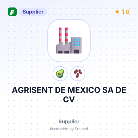 AGRISENT DE MEXICO SA DE CV – summary card, no photo uploaded yet