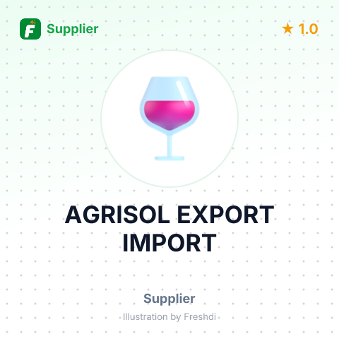 AGRISOL EXPORT IMPORT – summary card, no photo uploaded yet