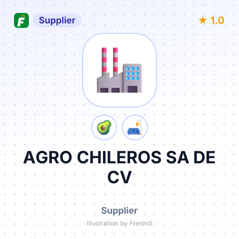 AGRO CHILEROS SA DE CV – summary card, no photo uploaded yet