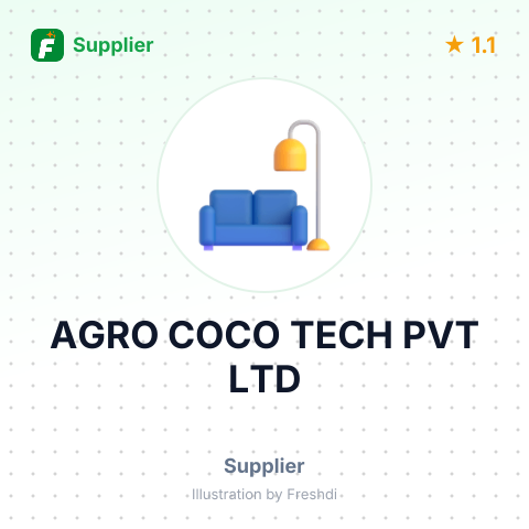 AGRO COCO TECH PVT LTD – summary card, no photo uploaded yet