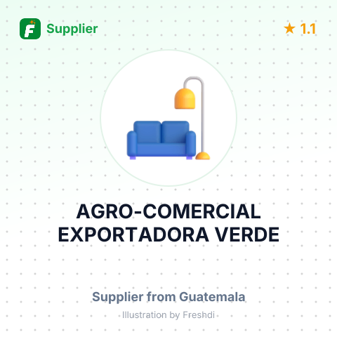 AGRO-COMERCIAL EXPORTADORA VERDE – summary card, no photo uploaded yet