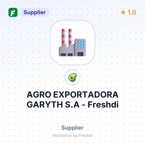 AGRO EXPORTADORA GARYTH S.A – summary card, no photo uploaded yet