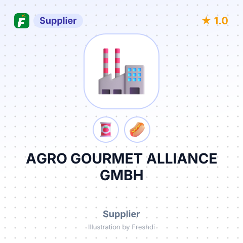 AGRO GOURMET ALLIANCE GMBH – summary card, no photo uploaded yet