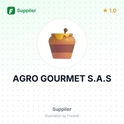 AGRO GOURMET S.A.S – summary card, no photo uploaded yet