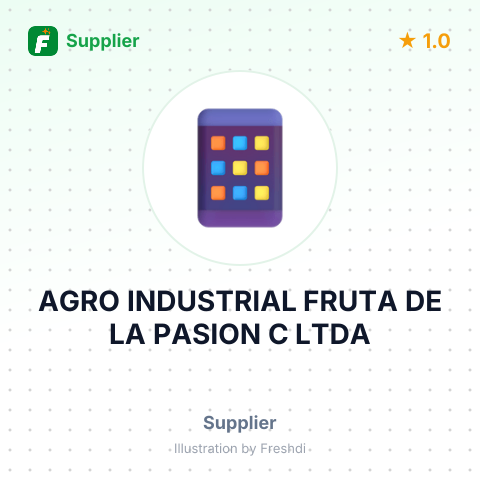 AGRO INDUSTRIAL FRUTA DE LA PASION C LTDA – summary card, no photo uploaded yet