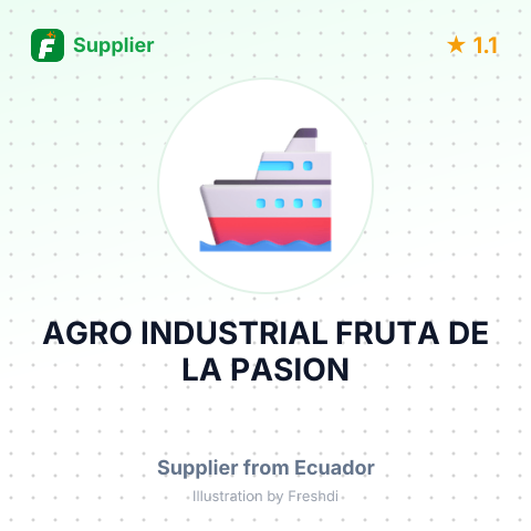 AGRO INDUSTRIAL FRUTA DE LA PASION – summary card, no photo uploaded yet