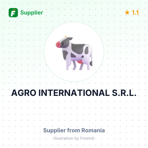 AGRO INTERNATIONAL S.R.L. – summary card, no photo uploaded yet