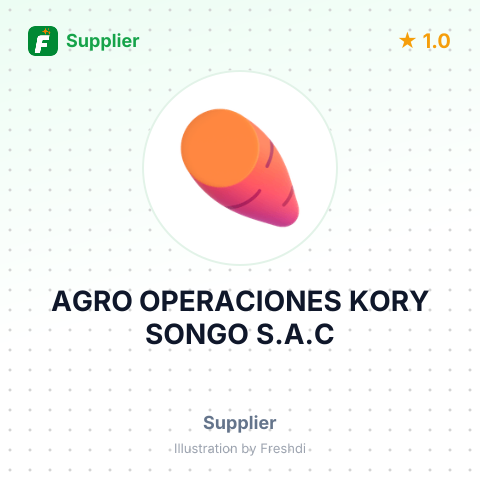 AGRO OPERACIONES KORY SONGO S.A.C – summary card, no photo uploaded yet