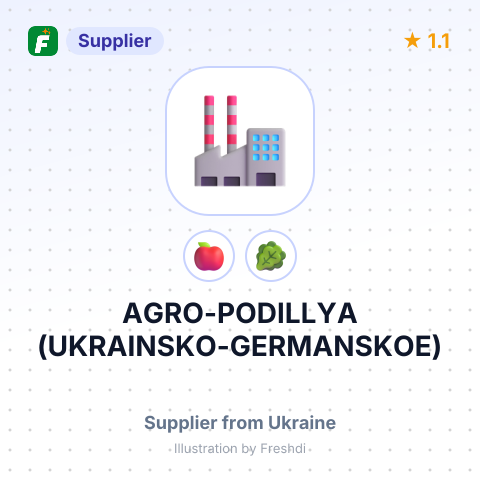 AGRO-PODILLYA (UKRAINSKO-GERMANSKOE) – summary card, no photo uploaded yet