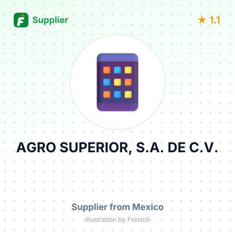AGRO SUPERIOR, S.A. DE C.V. – summary card, no photo uploaded yet