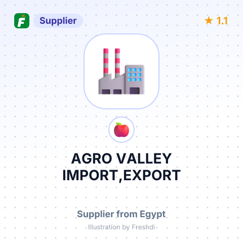 AGRO VALLEY IMPORT,EXPORT – summary card, no photo uploaded yet