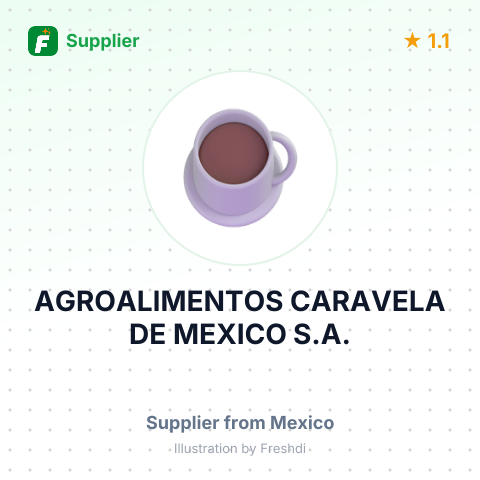 AGROALIMENTOS CARAVELA DE MEXICO S.A. – summary card, no photo uploaded yet