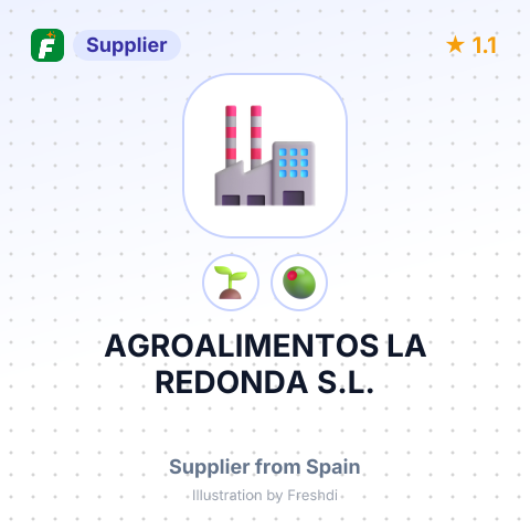 AGROALIMENTOS LA REDONDA S.L. – summary card, no photo uploaded yet