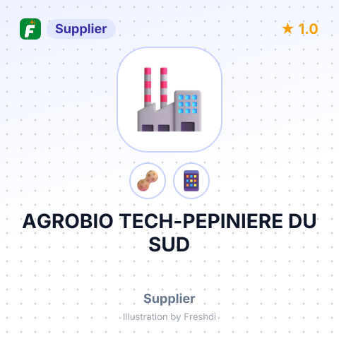 AGROBIO TECH-PEPINIERE DU SUD – summary card, no photo uploaded yet