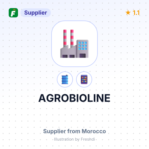 AGROBIOLINE – summary card, no photo uploaded yet
