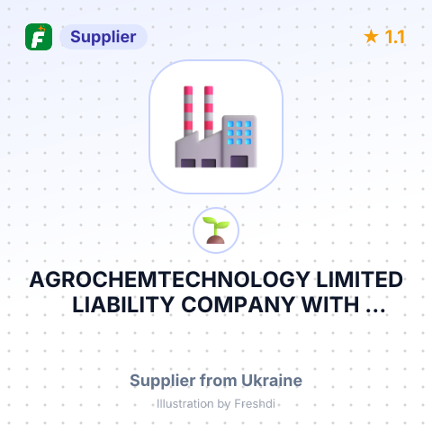AGROCHEMTECHNOLOGY LIMITED LIABILITY COMPANY WITH FOREIGN INVESTMENT – summary card, no photo uploaded yet