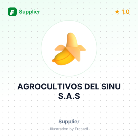 AGROCULTIVOS DEL SINU S.A.S – summary card, no photo uploaded yet