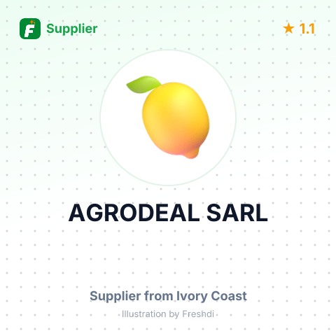 AGRODEAL SARL – summary card, no photo uploaded yet