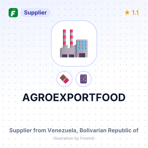 AGROEXPORTFOOD  – summary card, no photo uploaded yet