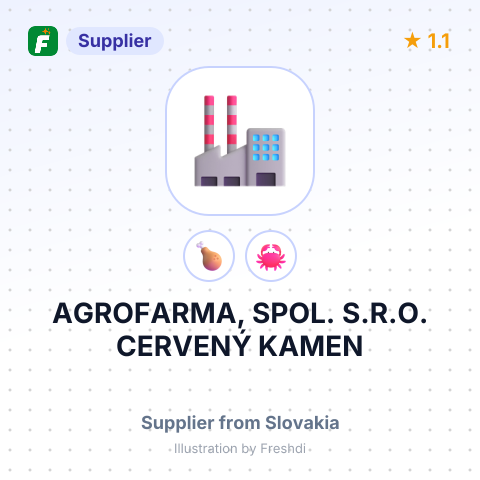 AGROFARMA, SPOL.  S.R.O. CERVENÝ KAMEN – summary card, no photo uploaded yet