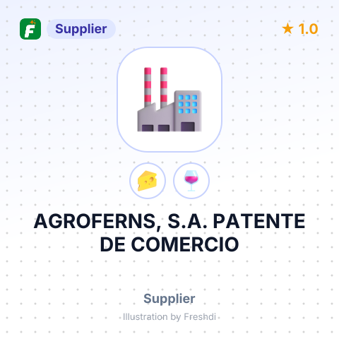 AGROFERNS, S.A. PATENTE DE COMERCIO – summary card, no photo uploaded yet
