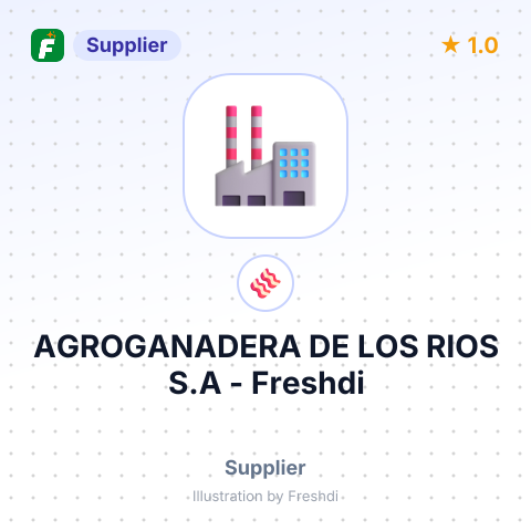 AGROGANADERA DE LOS RIOS S.A – summary card, no photo uploaded yet