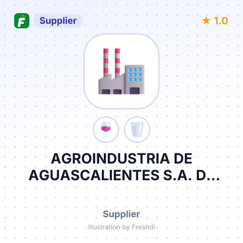 AGROINDUSTRIA DE AGUASCALIENTES S.A. DE C.V – summary card, no photo uploaded yet