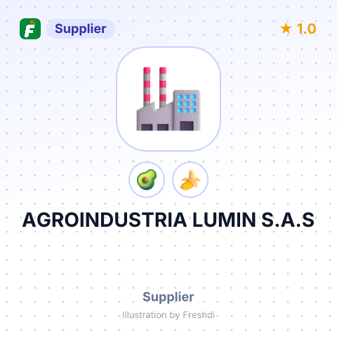 AGROINDUSTRIA LUMIN S.A.S – summary card, no photo uploaded yet