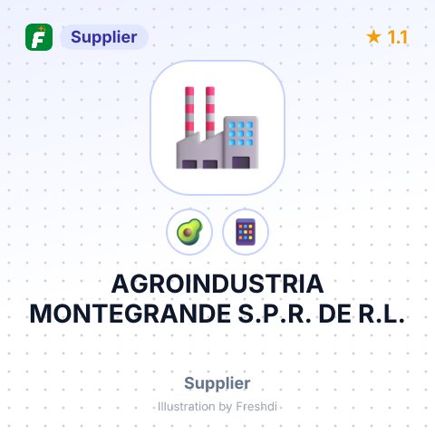 AGROINDUSTRIA MONTEGRANDE S.P.R. DE R.L. – summary card, no photo uploaded yet