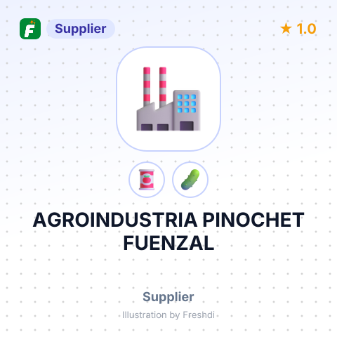 AGROINDUSTRIA PINOCHET FUENZAL – summary card, no photo uploaded yet