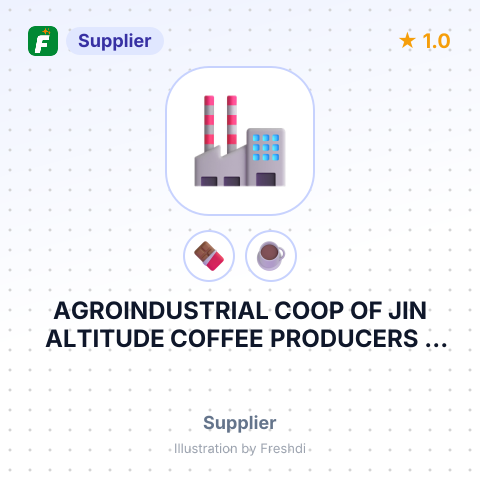 AGROINDUSTRIAL COOP OF JIN ALTITUDE COFFEE PRODUCERS – summary card, no photo uploaded yet