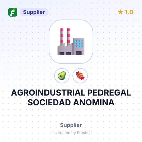 AGROINDUSTRIAL PEDREGAL SOCIEDAD ANOMINA – summary card, no photo uploaded yet