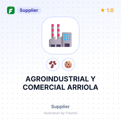 AGROINDUSTRIAL Y COMERCIAL ARRIOLA – summary card, no photo uploaded yet